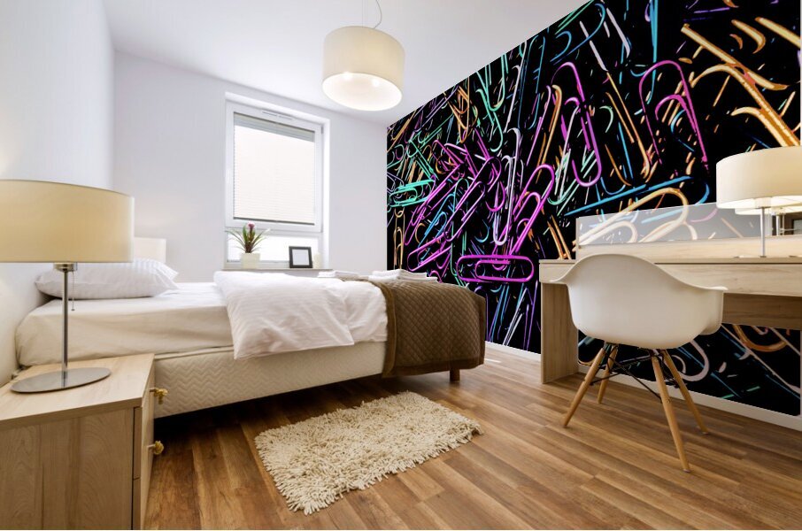 Stationary Stationery Mural print