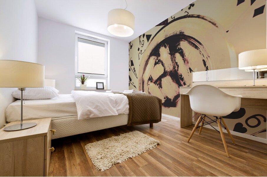 The wild west casino  Mural print