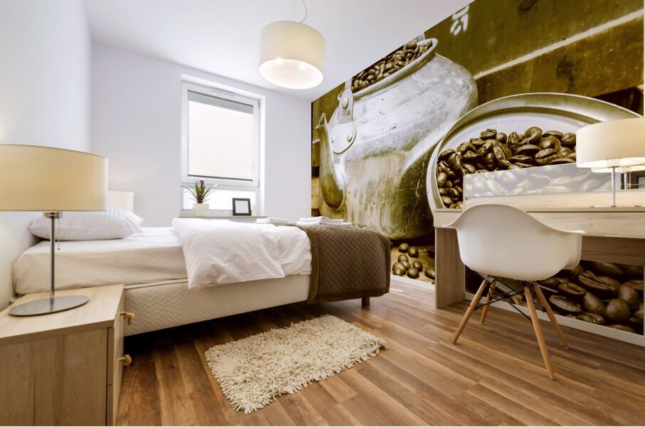 Bean shop cafe Mural print