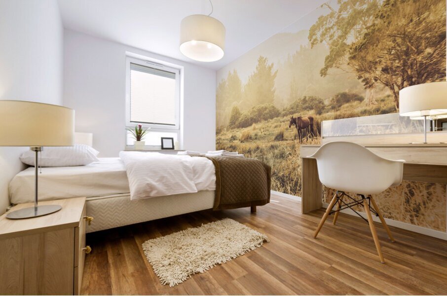 Stallion homestead Mural print