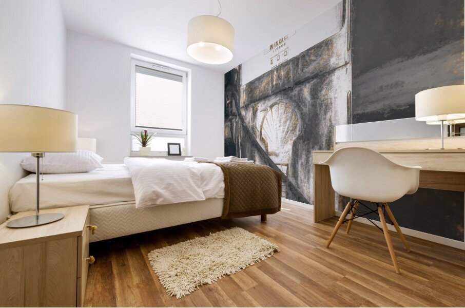 Rustic roadhouse Mural print