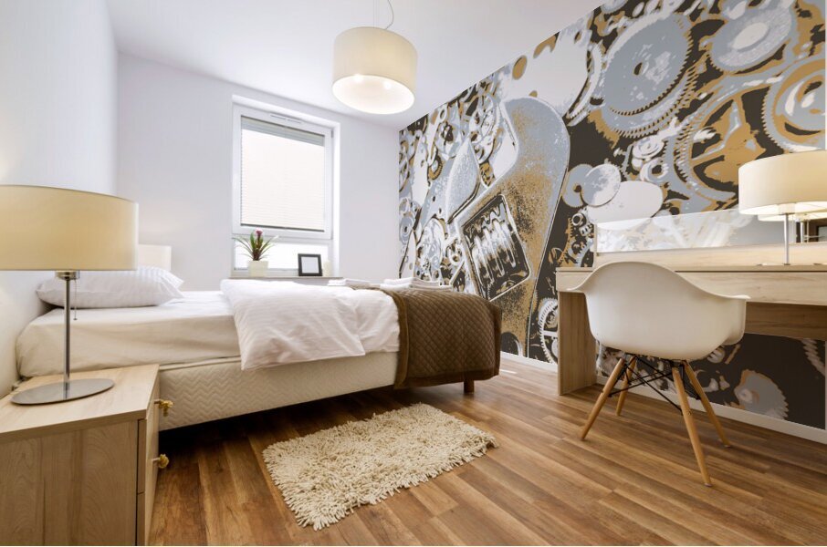 Factory shift Mural print