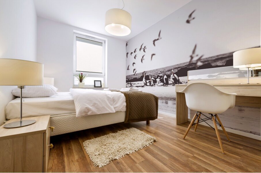 Bay of birds Mural print