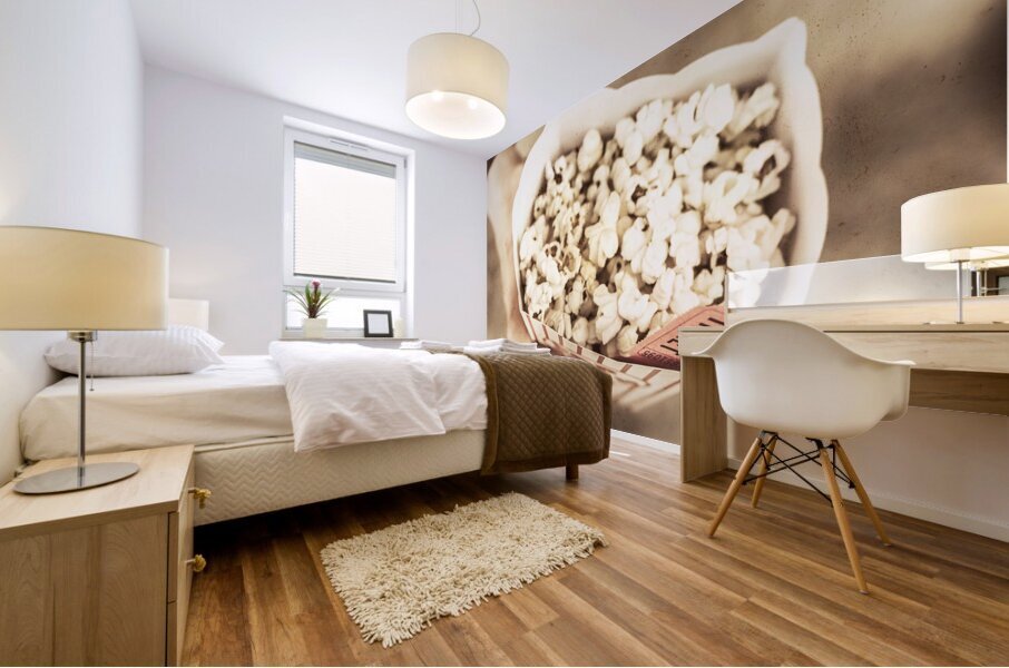 Golden era of entertainment Mural print