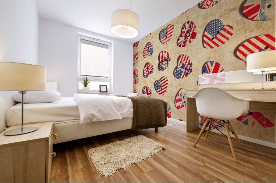 Sovereign state sentiments Mural print