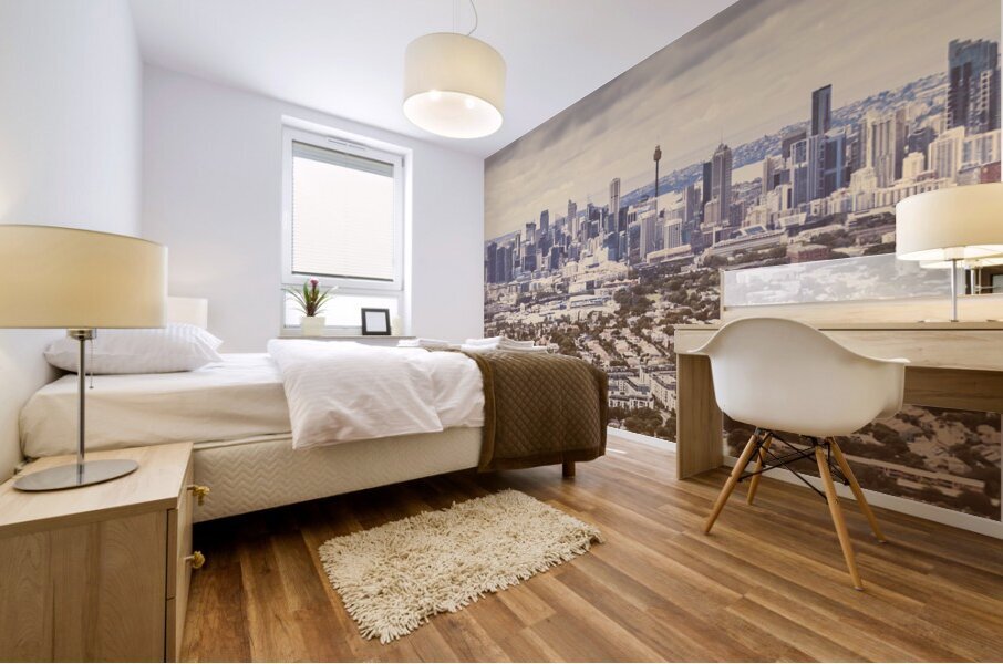 And the winner is.... Sydney Mural print