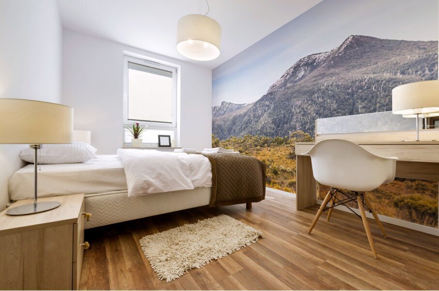 King William Range. Australia mountain panorama Mural print