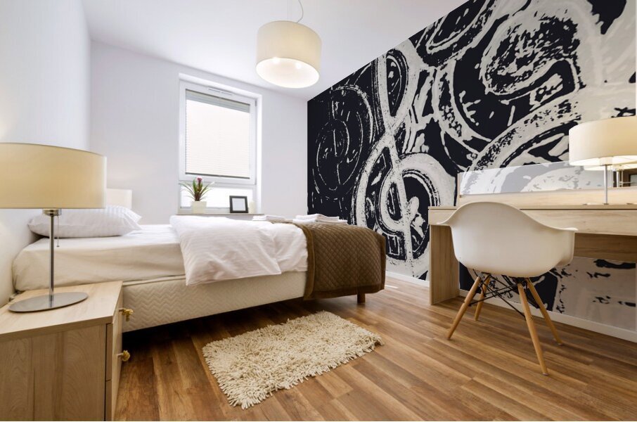 Line Ensemble Mural print