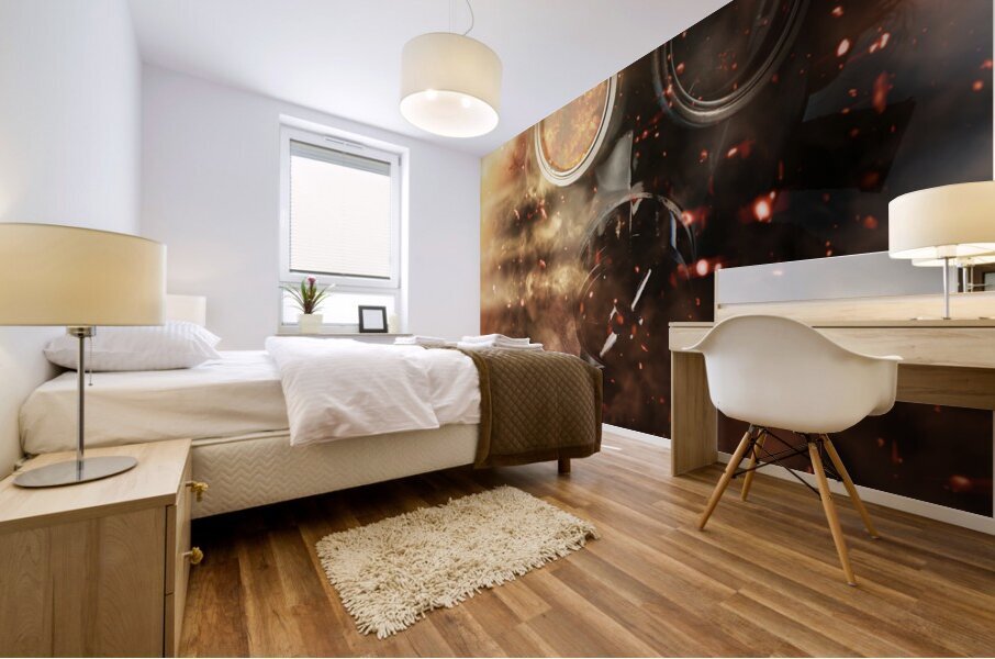 Samson f***ed up Mural print