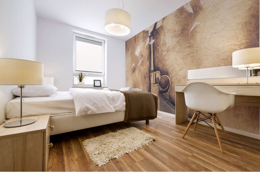 Peacefire treaty Mural print