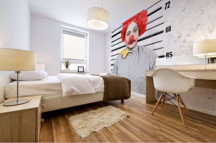 Caught In The Act Mural print