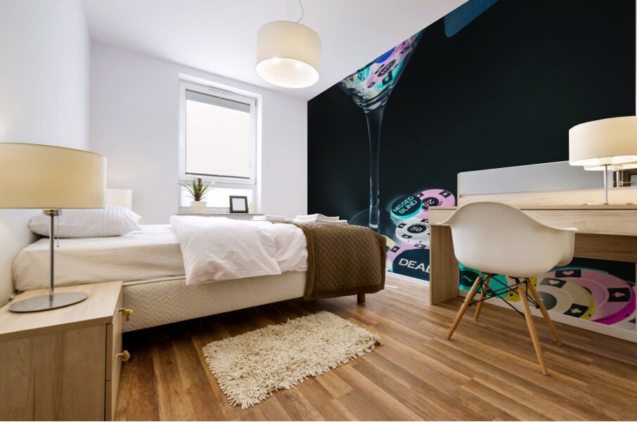 Win and tonic Mural print