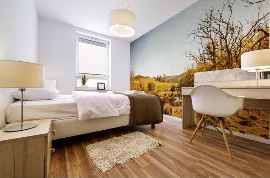 Rustic Pastoral Australia Mural print