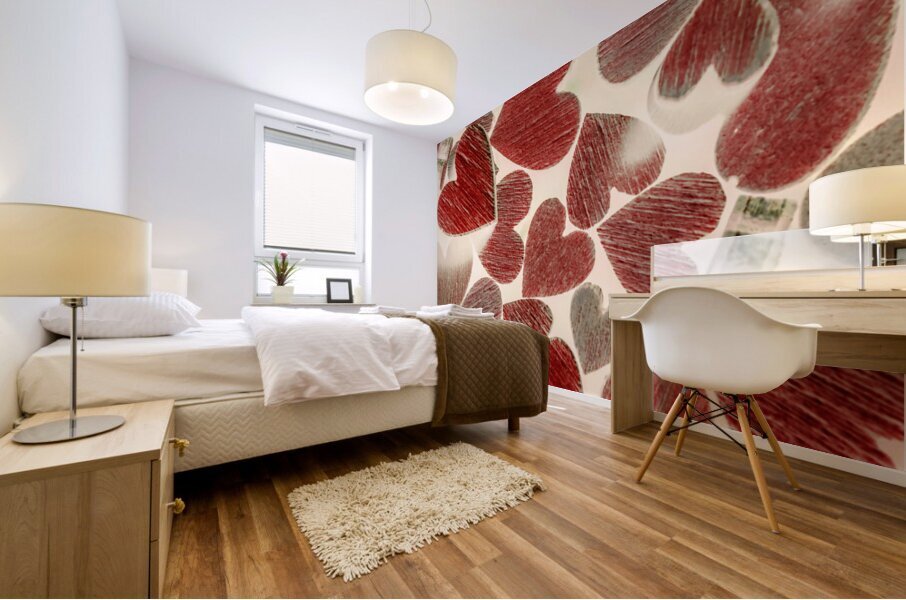 Amorous abstract Mural print