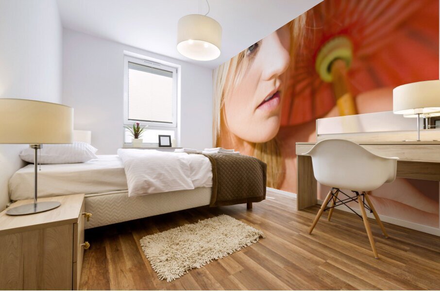 Blonde Glamour Mural print