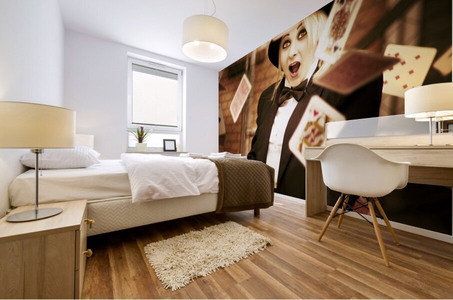 Magic Cards Trick Mural print