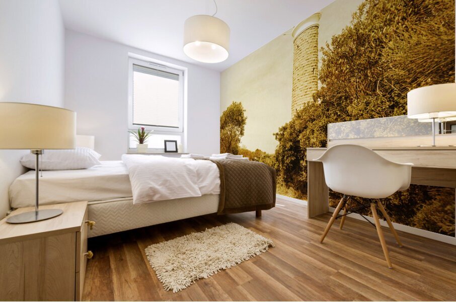 Lighthouse lane Mural print