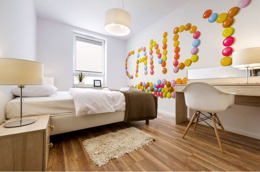 Candy bar Mural print