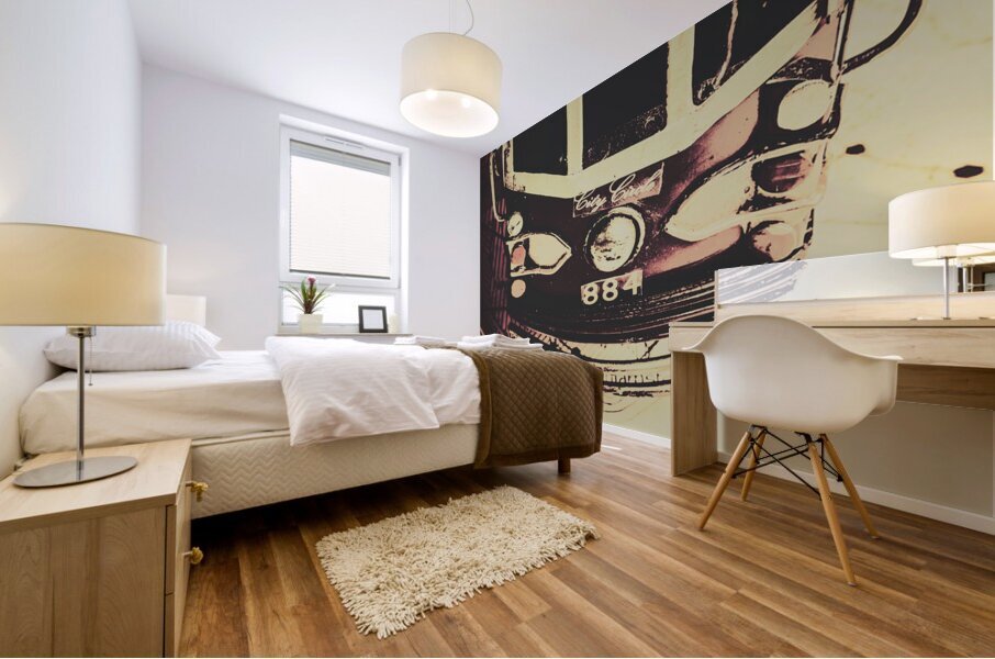 Pop art city tours Mural print