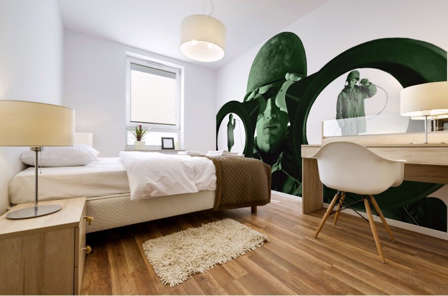 Intercept Mural print