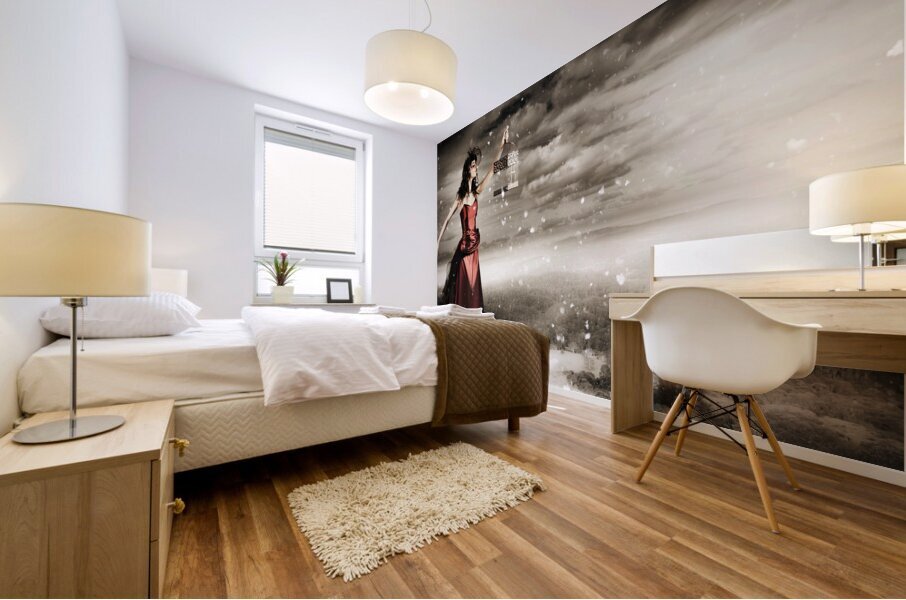 Free fall Mural print