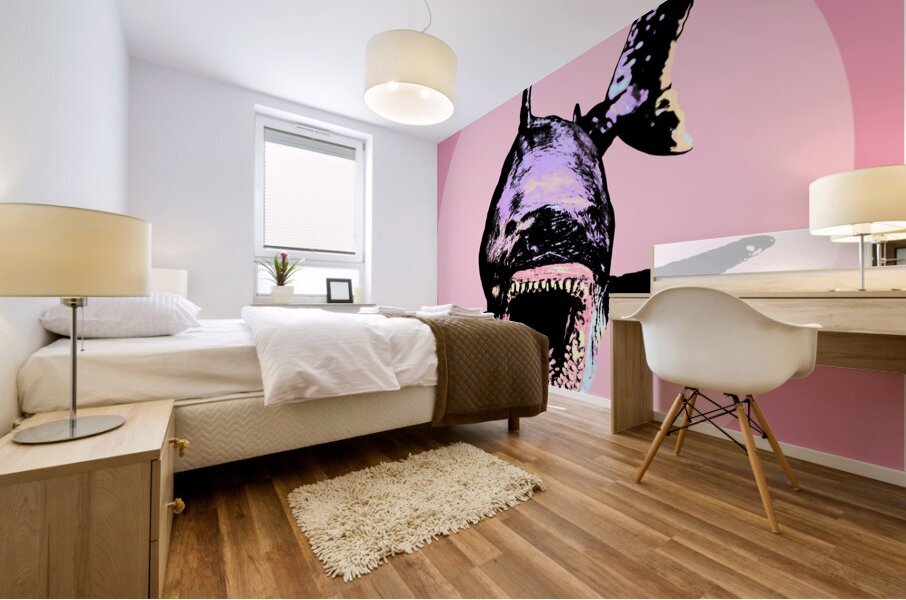 Love bites Mural print