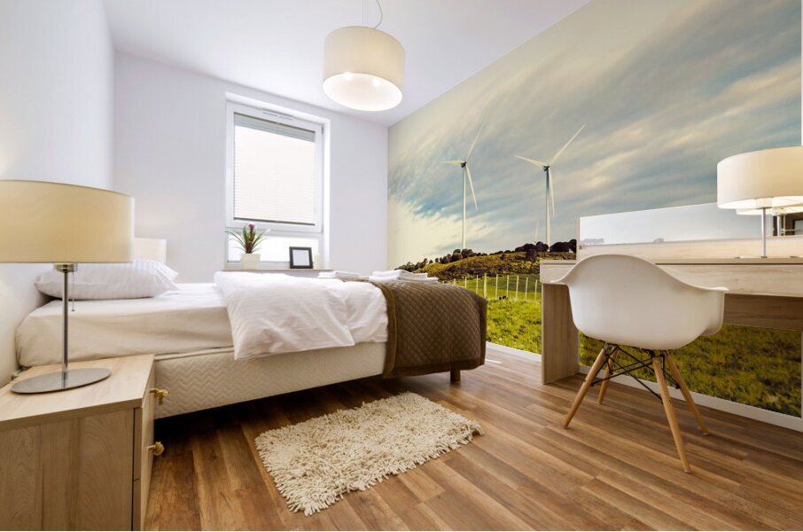 Green Tasmania Mural print