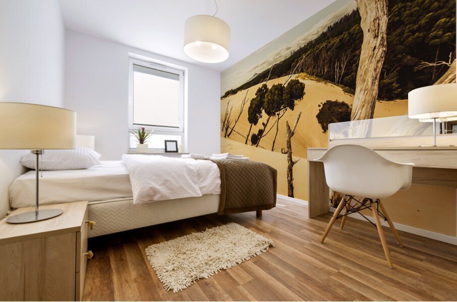 Tasmanian desert tree landscape Mural print