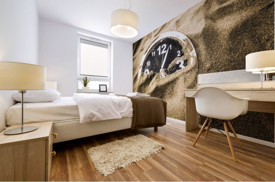 Deserted in time Mural print