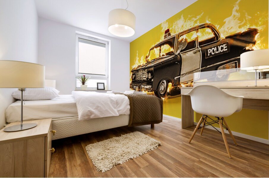 The Heat Mural print