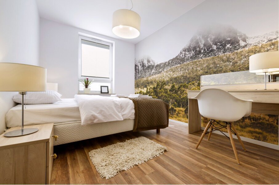 Depths and ranges  Mural print