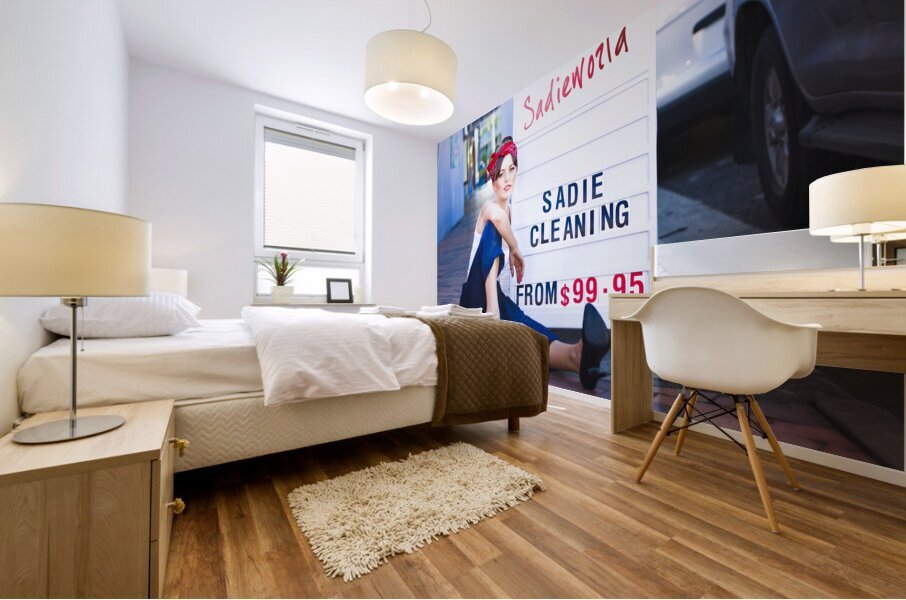 Sadie The Cleaning Lady Mural print