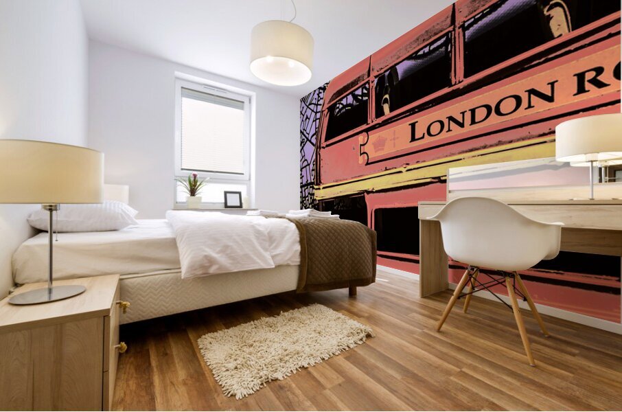 Pop art UK Mural print