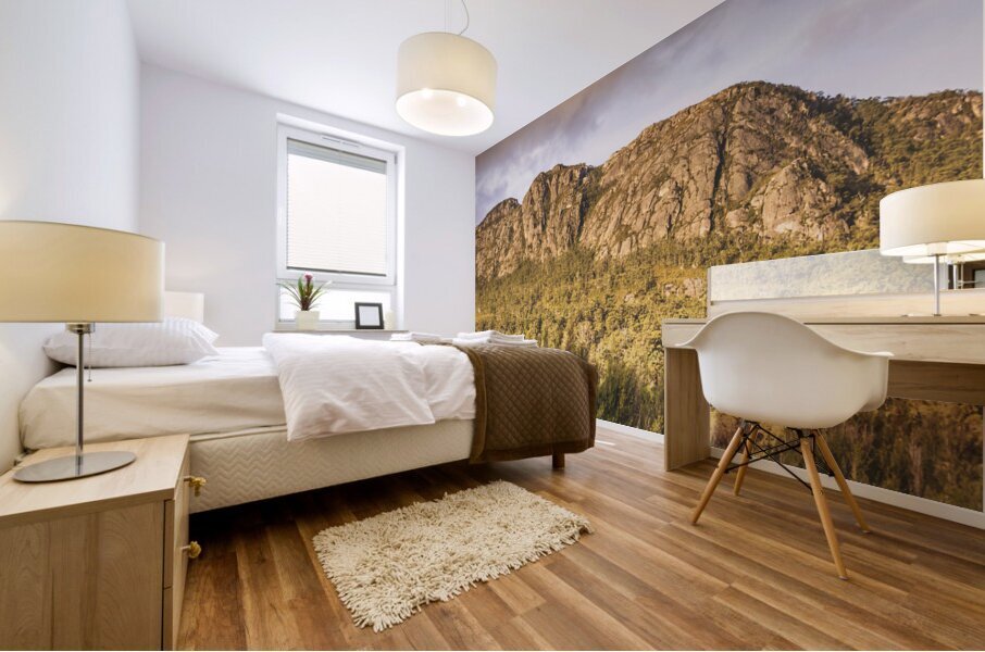 Mountain wide Mural print