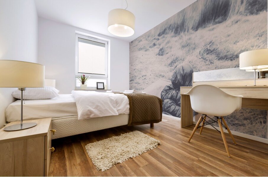 Vintage murders Mural print