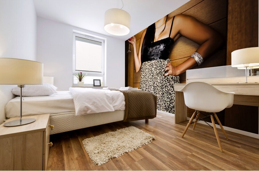 Splashing Out On The Town Mural print