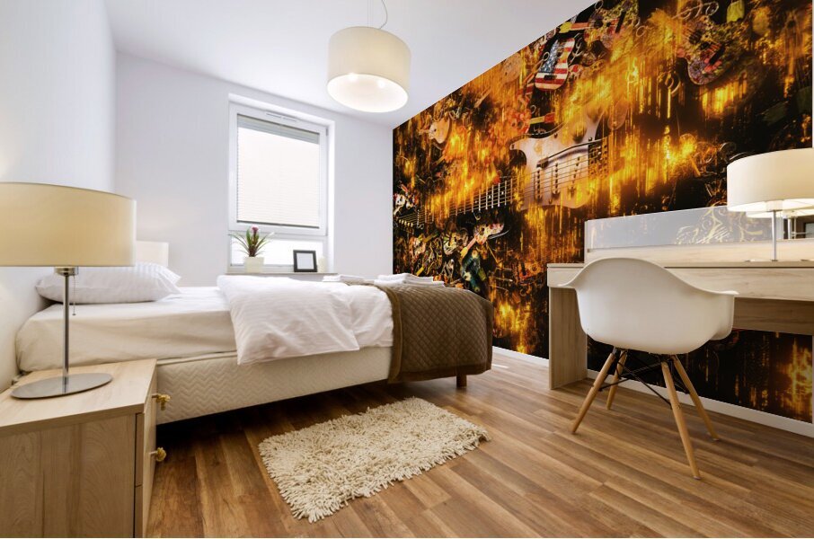 Instrumetal Mural print