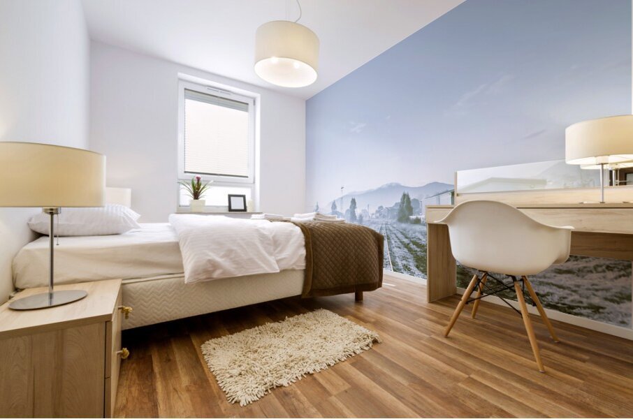 Dawn line Mural print