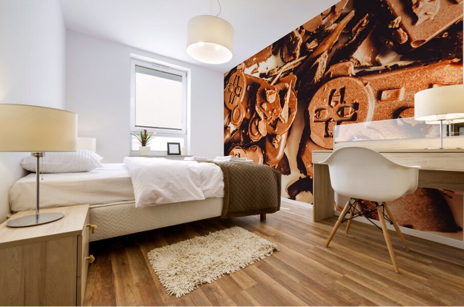 Multiplayer mashup Mural print