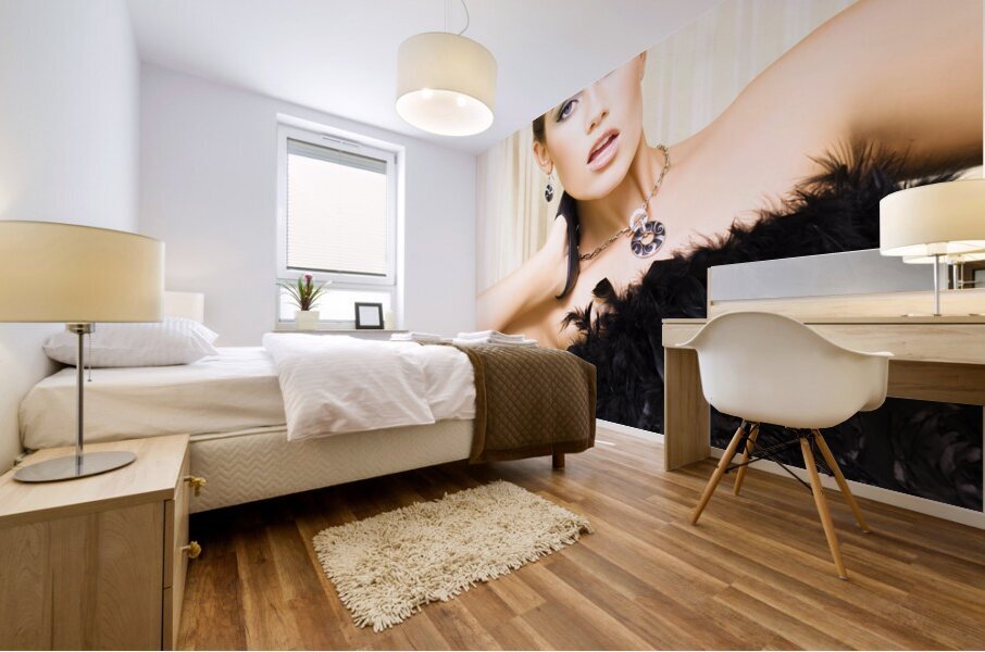 In cabaret Mural print