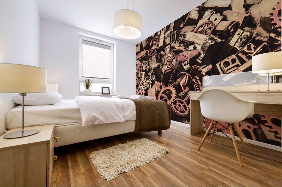 In cabaret Mural print