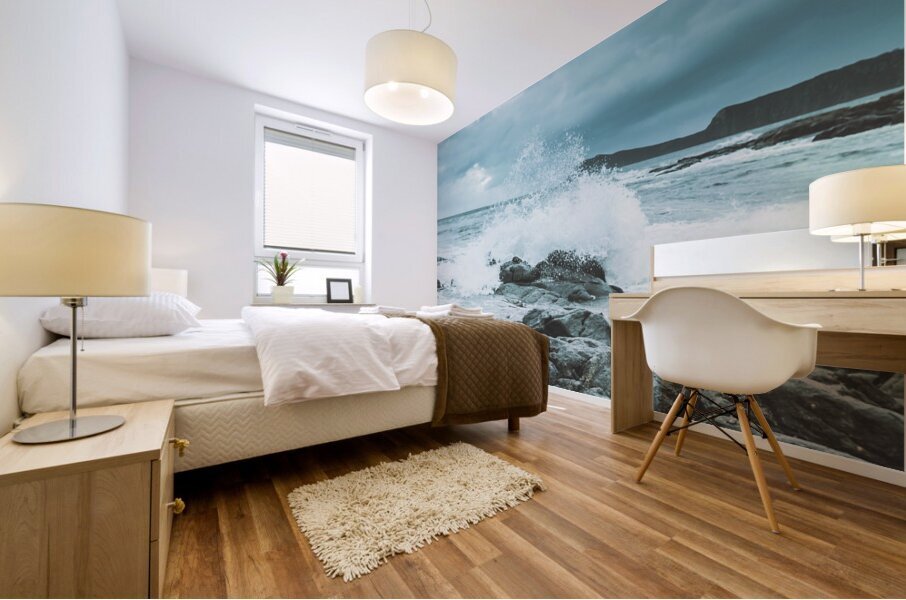 In wake of storms Mural print