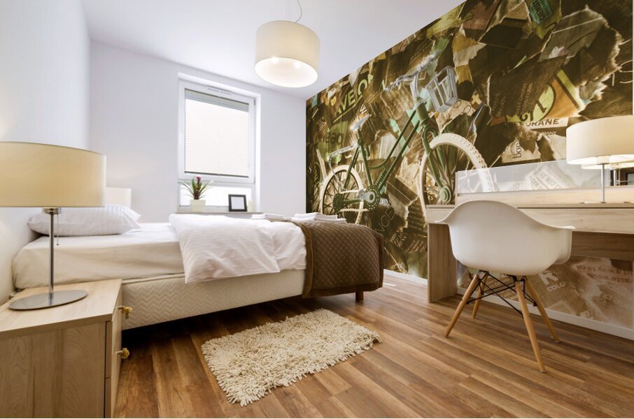 The news cycle Mural print