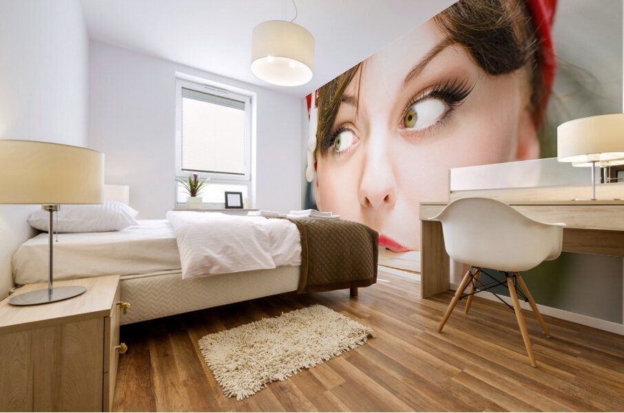 Crazy About House Work Mural print