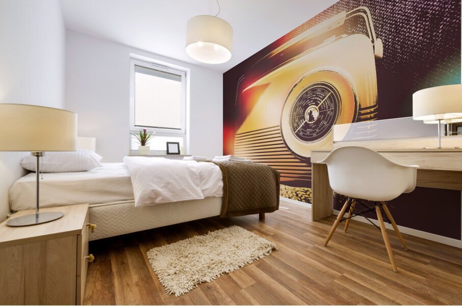 Retro pops Mural print