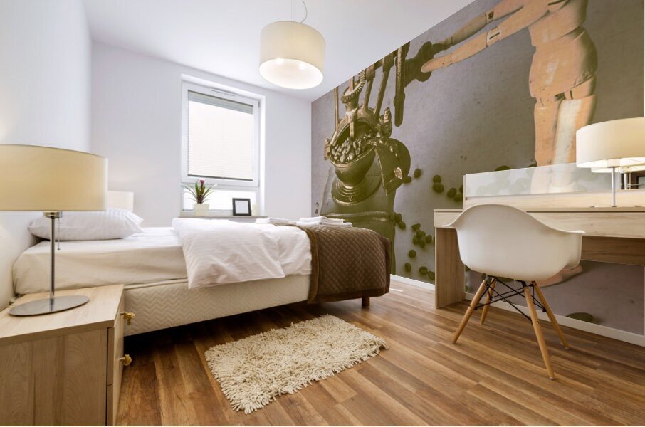 Cafe industrial Mural print