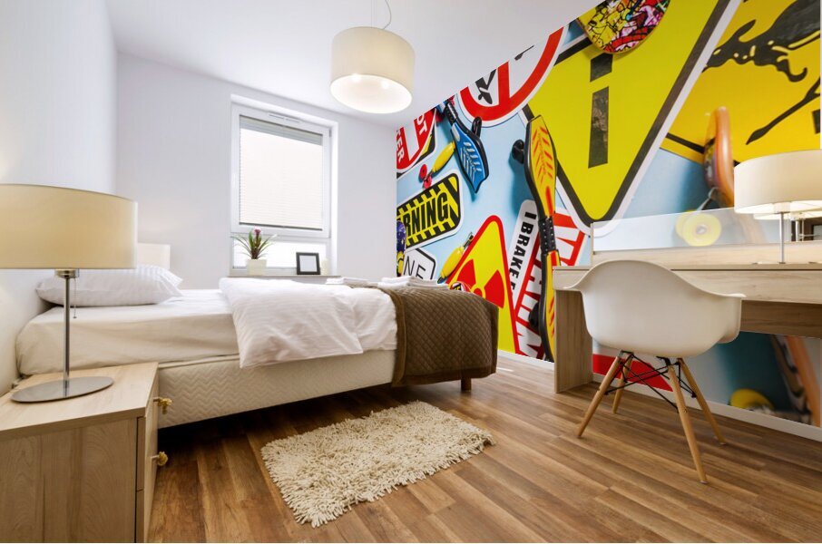 On a roll Mural print