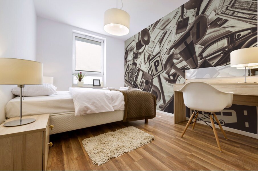 Carmmute Mural print