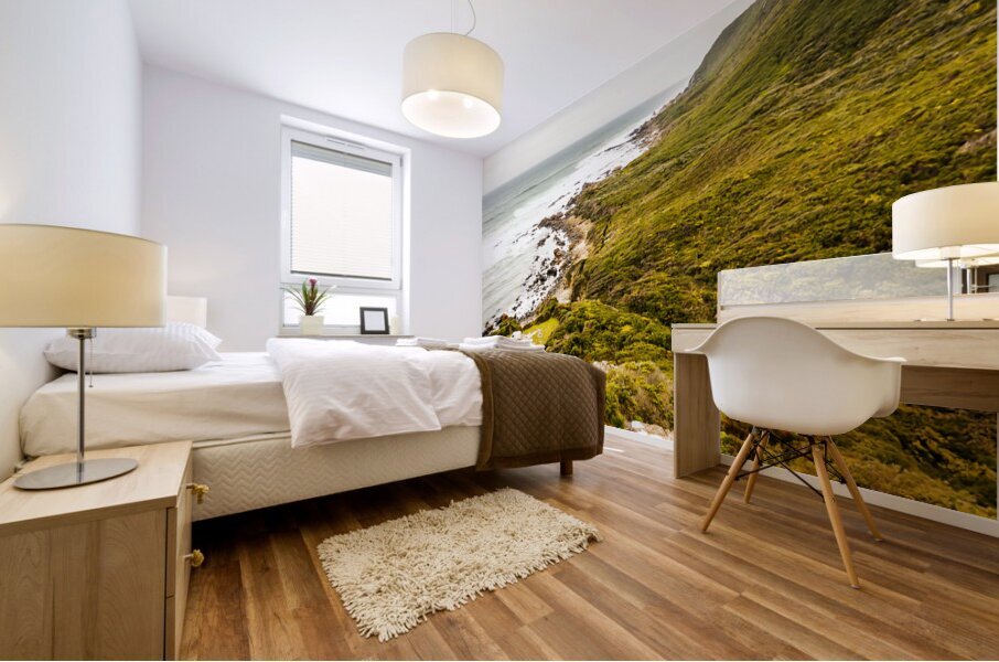 Rugged western oceans Mural print