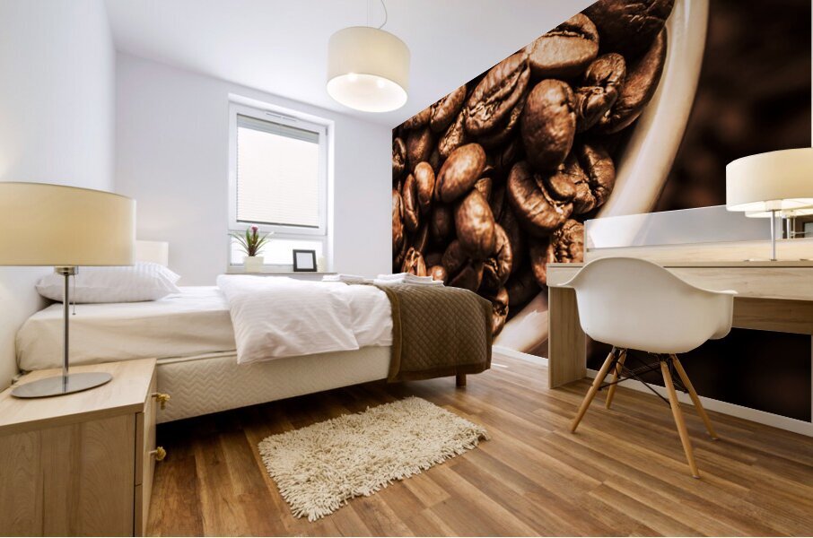 Coffee cup top up Mural print